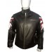 UK Flag Cafe Racer Vintage Style Brown Leather Jacket UK Flag Cafe Racer Vintage Style Brown Leather Jacket